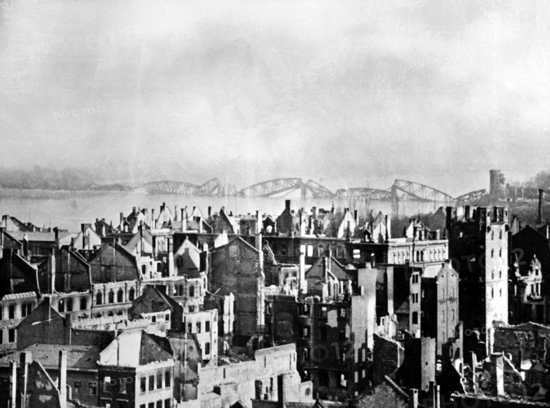 Second World War - destroyed Mainz