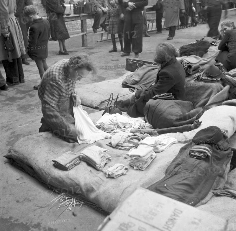 Berlin - camp for GDR refugees 1953