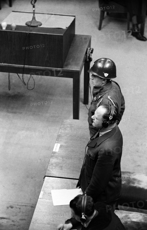 Erhard Milch sentenced to life imprisonment in 1947 in Nuremberg