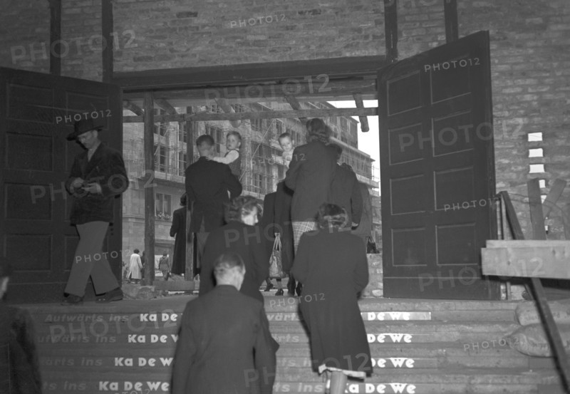 Post-war era - Berlin KaDeWe 1950