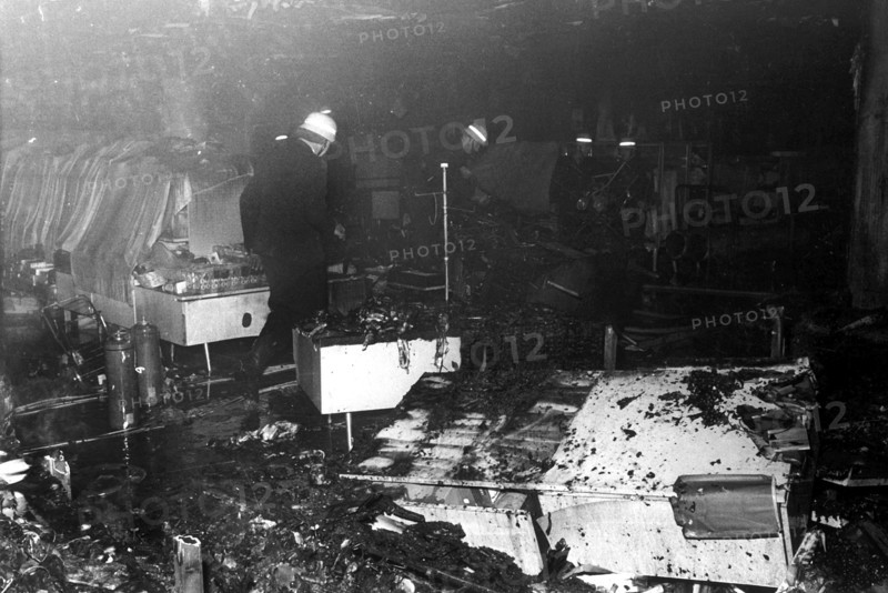 Fire in two shopping malls in Frankfurt