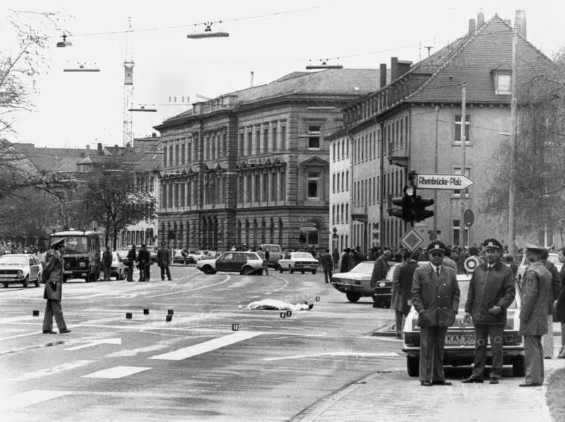 Federal Public Prosecutor Buback was assassinated
