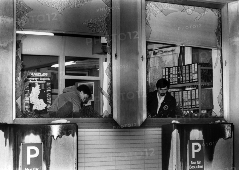 Attack on computer centre in Stuttgart 1985