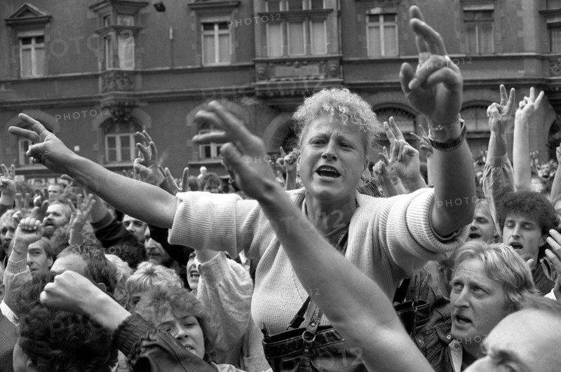 Monday demonstration in Leipzig, September 4th 1989