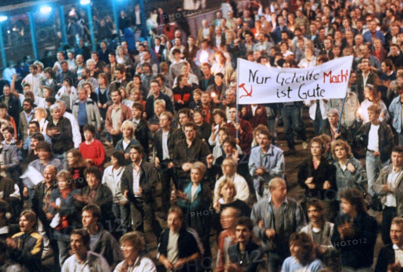 Demonstration in Leipzig
