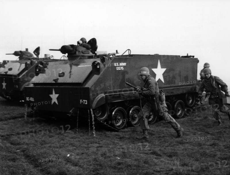 Manoeuvre of US army in Berlin
