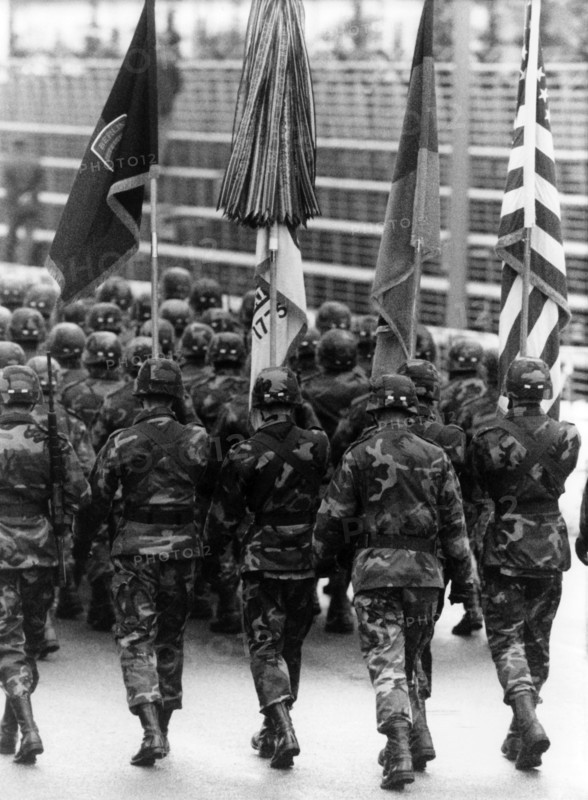 Farewell of US Army from Berlin