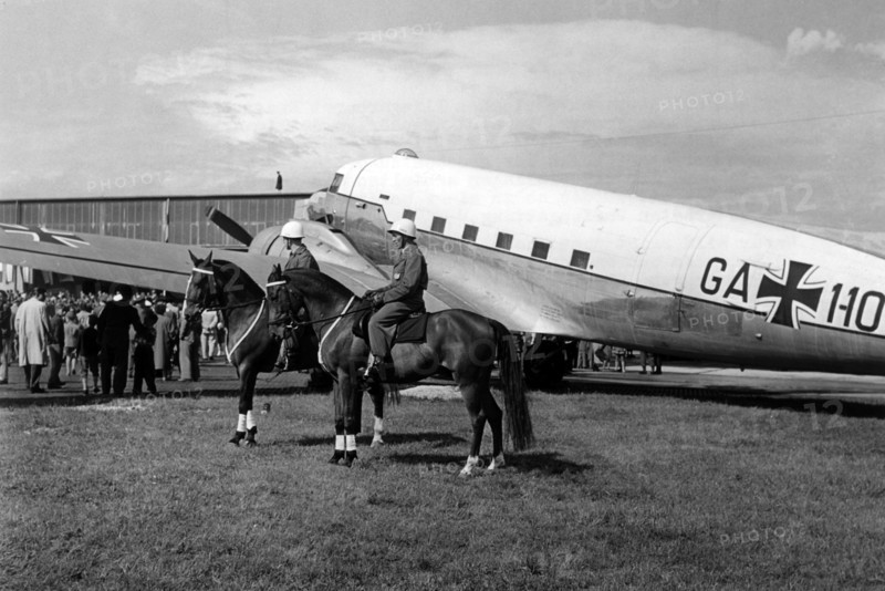 Mounted air force in occupied Germany