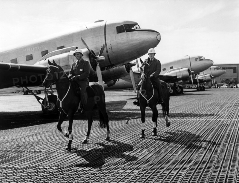 Mounted air force in occupied Germany