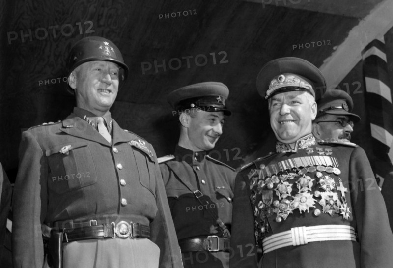 Patton and Zhukov in Berlin