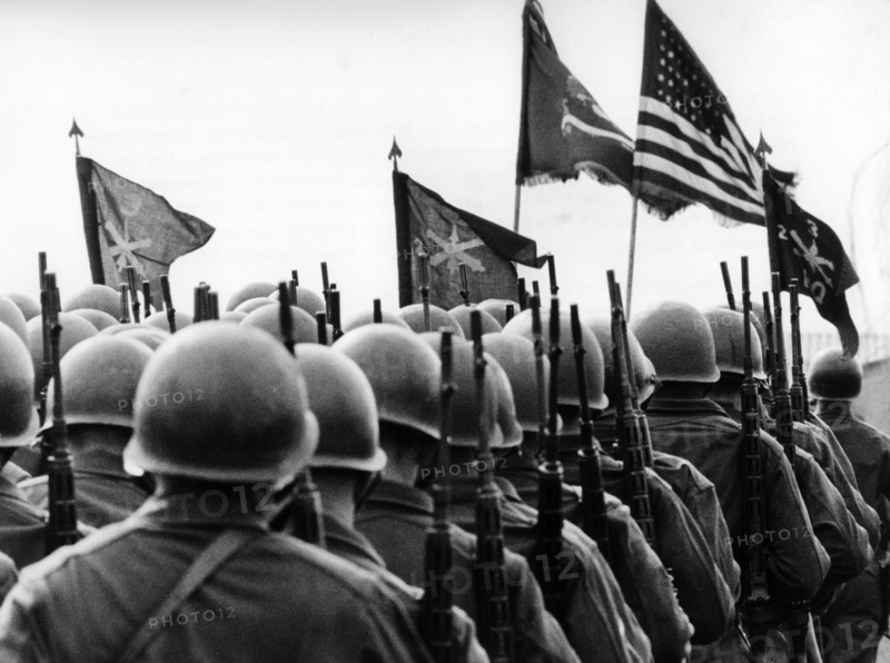 3rd armored division of the US Army celebrating 21st anniversary