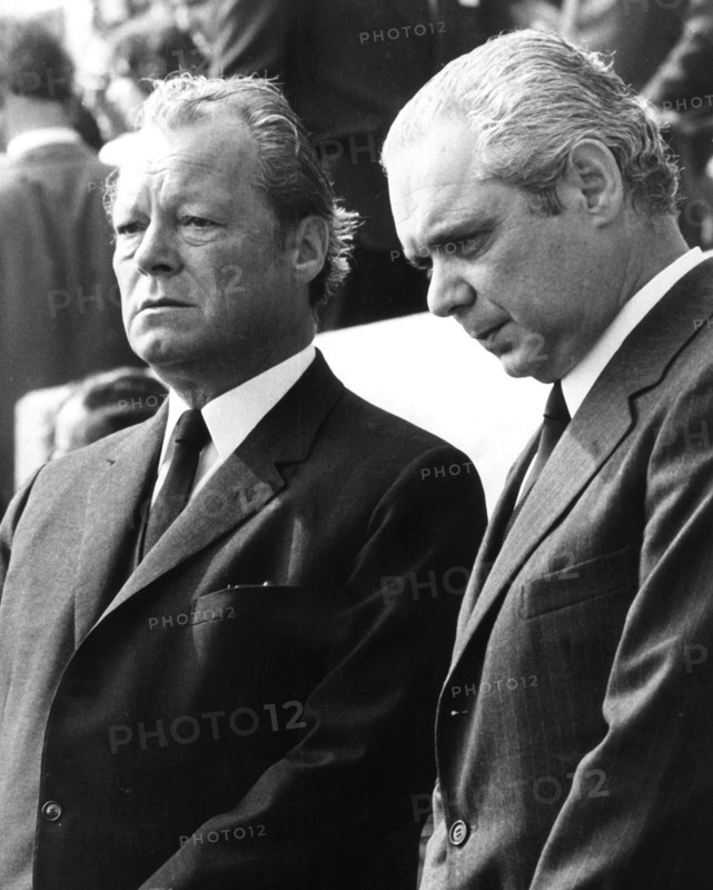 Olympic Games 1972: Willy Brandt and Ben Horin