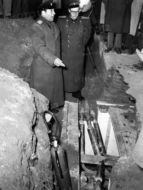 Presumed American spying tunnel in Soviet sector of Berlin discovered