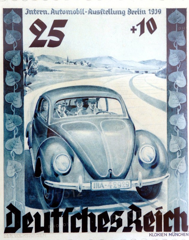 Stamp design in National Socialism