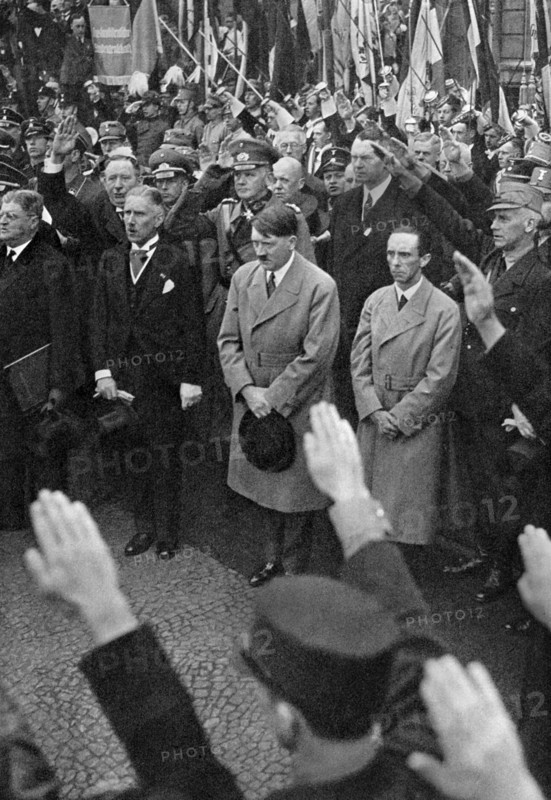 Hitler at May celebrations 1933
