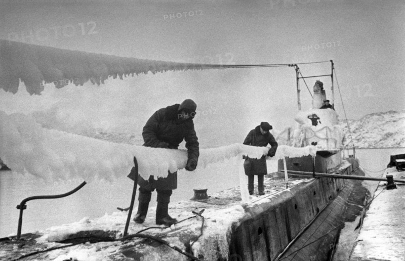 World War II - Northern fleet in the winter