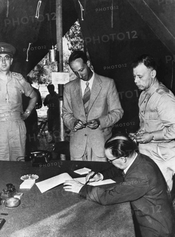 Second World War - Syrakus ceasefire agreement