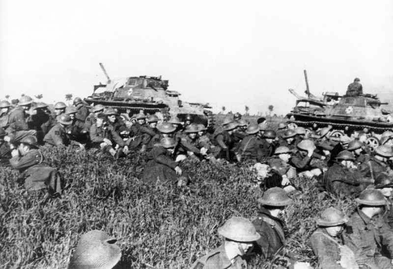 British prisoners of war in the Second World War