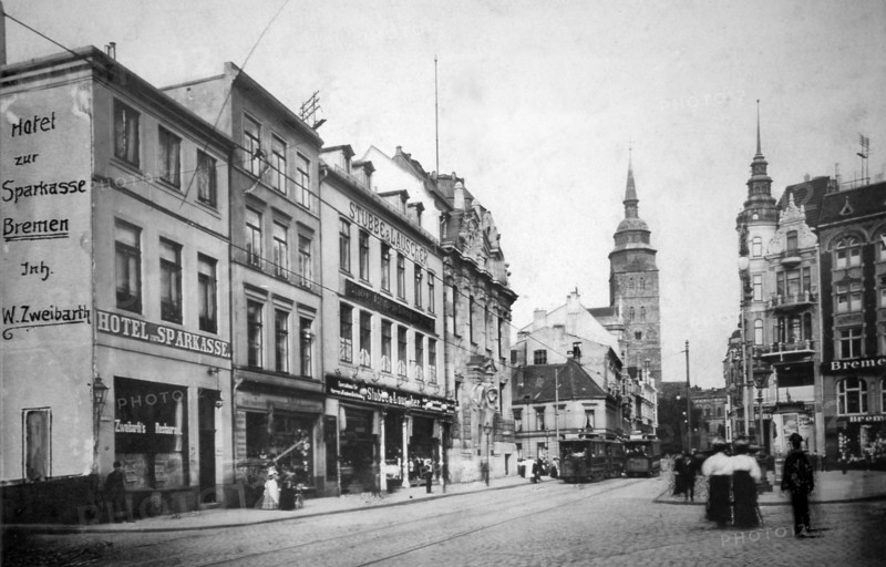 Historical Bremen - old town