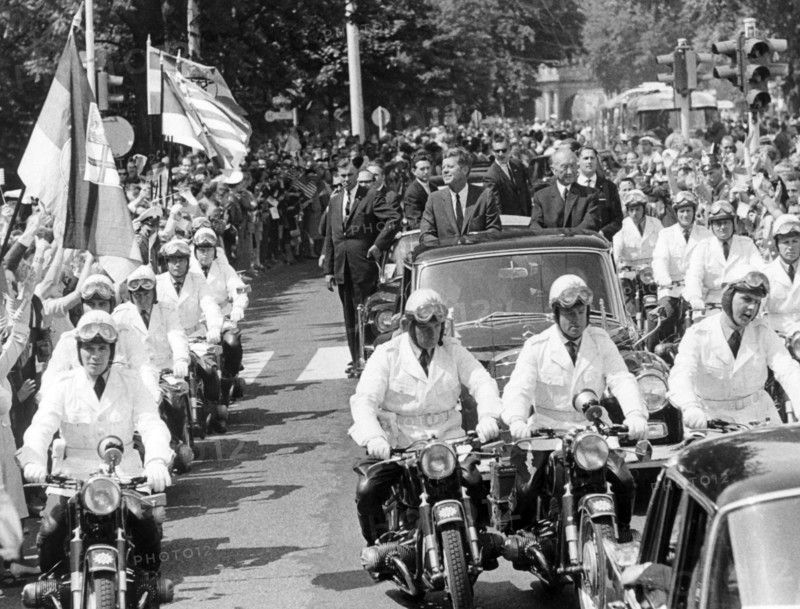 US-President Kennedy at Bonn