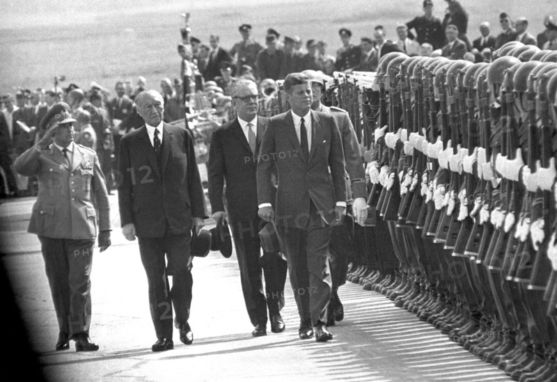 John F. Kennedy in Cologne 1963