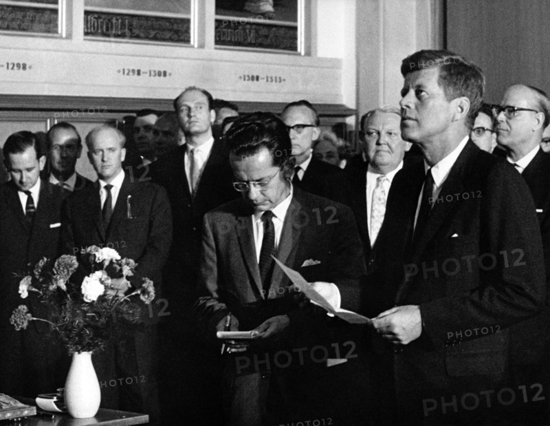 John F. Kennedy visits the Federal Republic of Germany in 1963