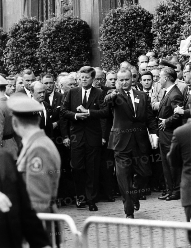 John F. Kennedy visits the Federal Republic of Germany in 1963