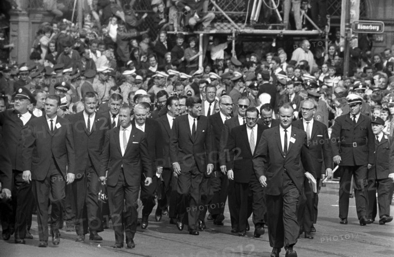 John F. Kennedy in Frankfurt 1963
