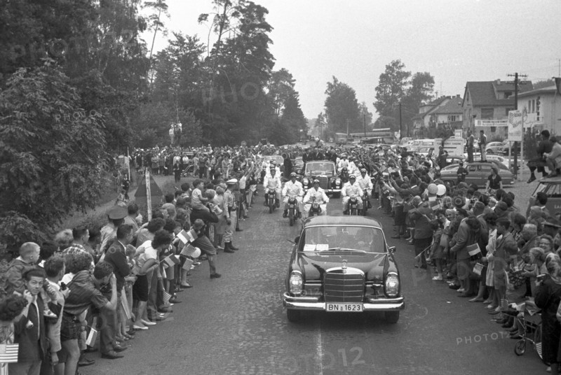 John F. Kennedy in Hesse 1963