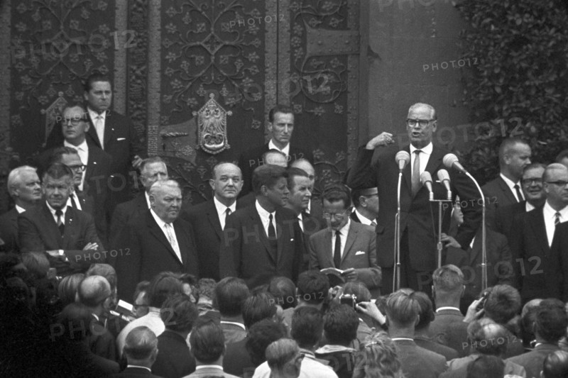 John F. Kennedy in Frankfurt 1963