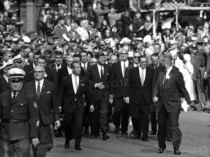 John F. Kennedy in Frankfurt 1963