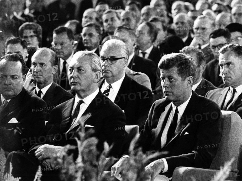 John F. Kennedy in Frankfurt 1963