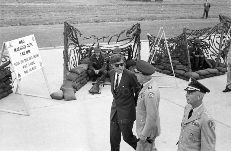 John F. Kennedy in Hanau 1963