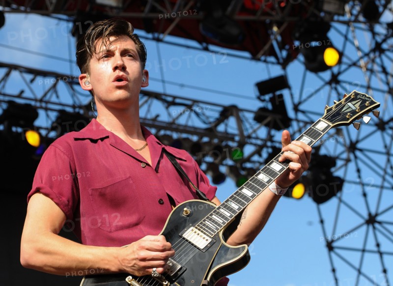Arctic Monkeys Konzert am 01.06.2013 beim Free Press Summer Festival in Houstson, Texas.