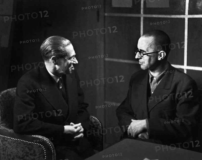 Lion Feuchtwanger and Bertolt Brecht