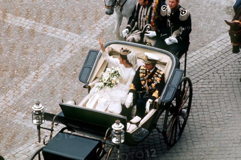Hochzeit König Carl Gustaf und Königin Silvia von Schweden
