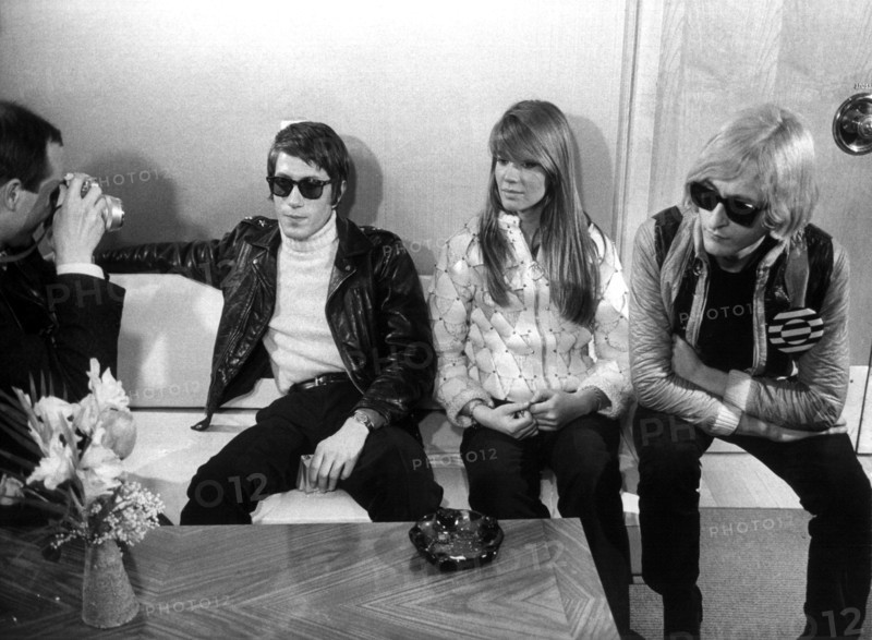 Jacques Dutronc, Françoise Hardy et Michel Polnareff (1967)