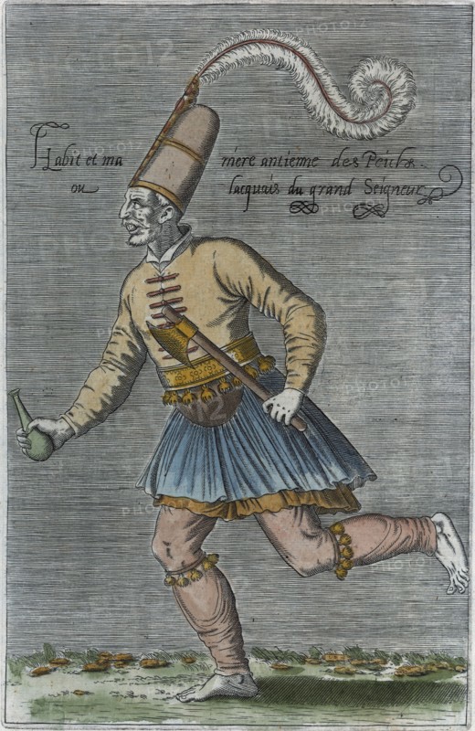 Persischer Lakai, Osmanisches Reich, 17. Jahrhundert