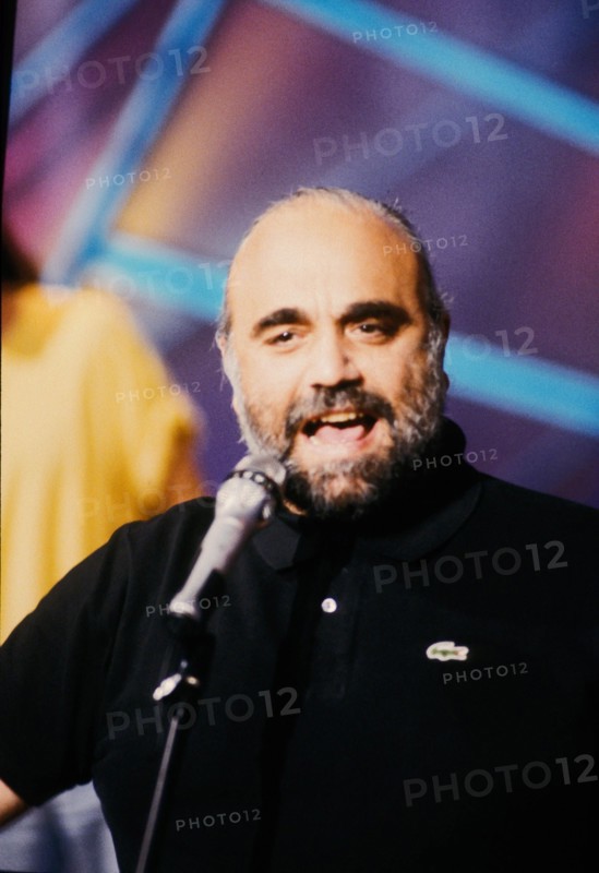 Le chanteur grec Demis Roussos