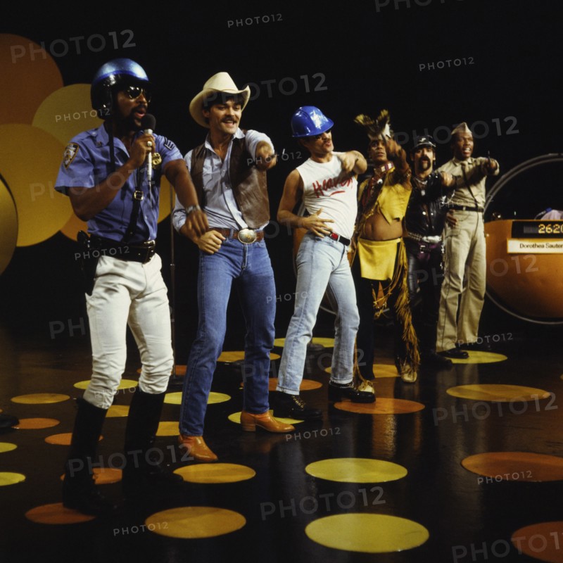 VILLAGE PEOPLE, US-American Disco Band  (1980s)
||rights=RM