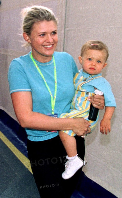 Corinna Schumacher et sa fille Gina Maria