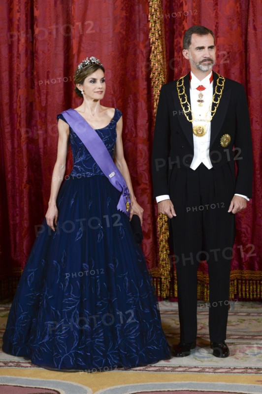 Gala Dinner zu Ehren des peruanischen Präsidenten Humala in Madrid