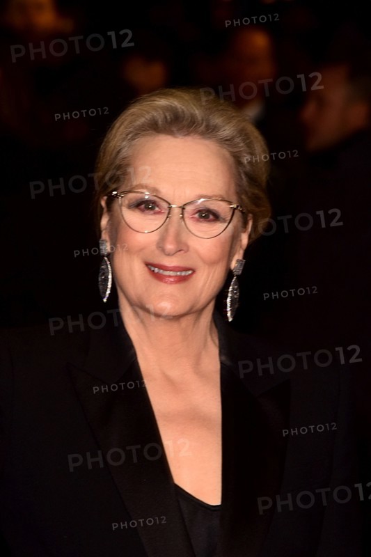 Meryl Streep  attending European Premiere of THE POST at the Odeon Leicester Square London Wednesday 10th January,2018