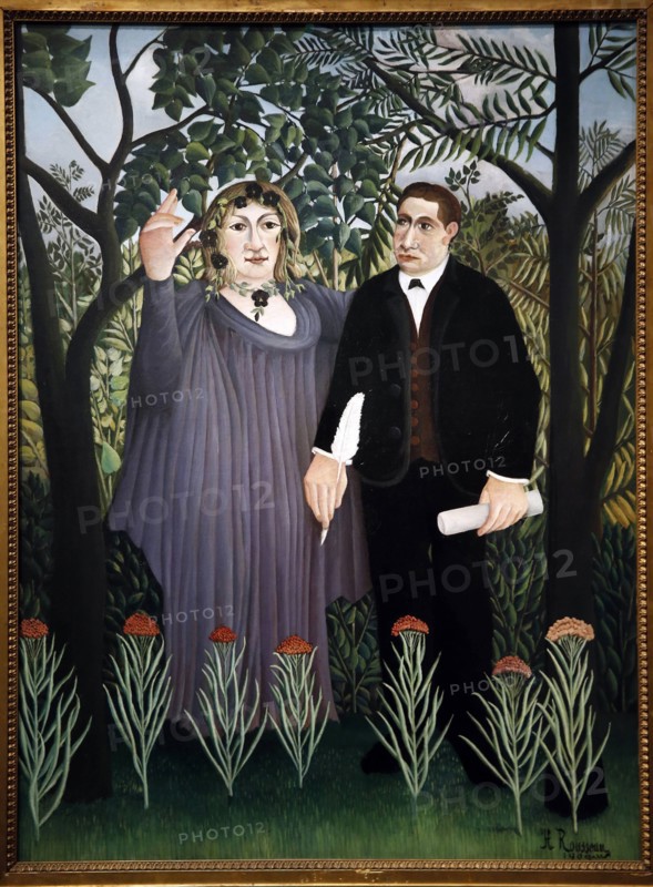 Le Douanier Rousseau, La muse inspirant le poète