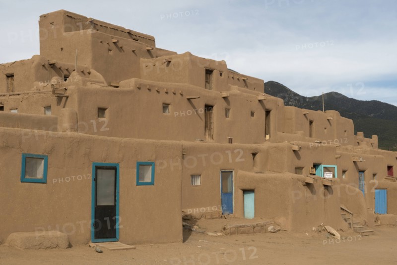 USA, United States, America, Southwest, New Mexico, Taos County, Taos Pueblo, Indian, native, adobe, pueblo, Spanish, architecture, rio grande pueblos
