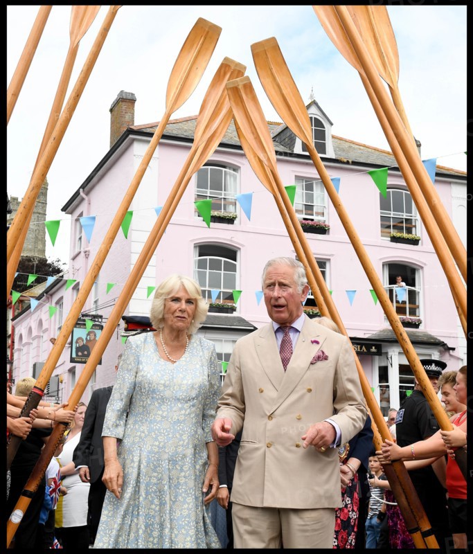 Prince Charles the Duchess of Cornwall visit Cornwall