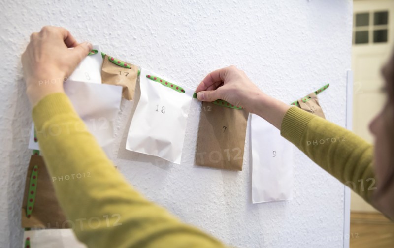 Adventskalender selber basteln