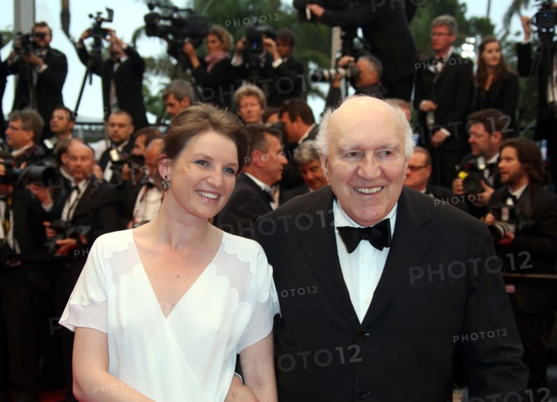 Michel Piccoli et sa fille Missia, 2013
