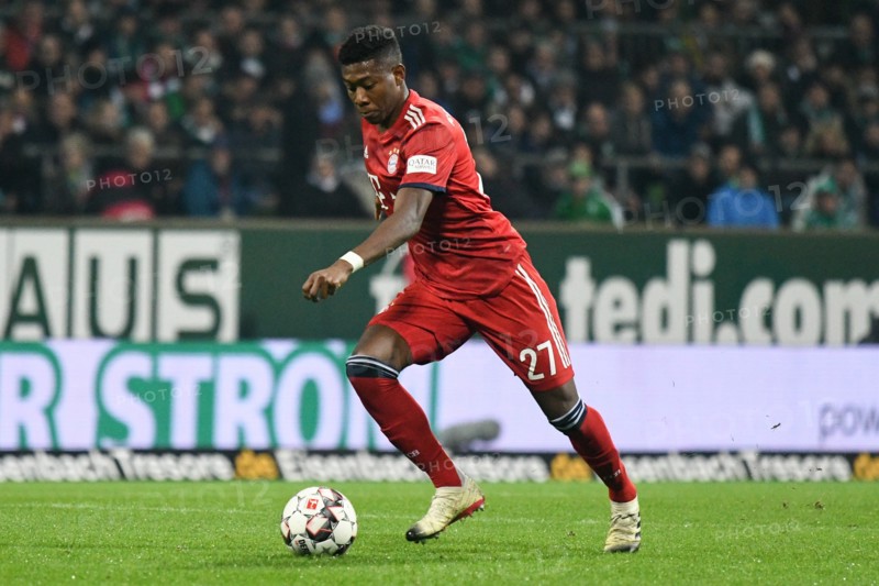 Fussball 1.Bundesliga, SV Werder Bremen - FC Bayern Muenchen