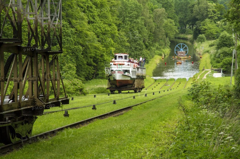 Plan incliné du canal d'Elblag